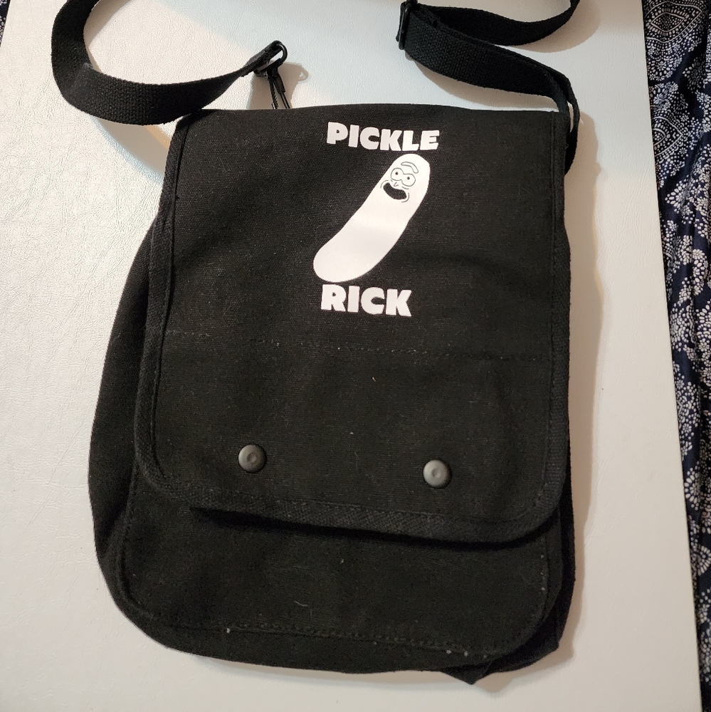 Ricky and Morty ( pickle rick) bag